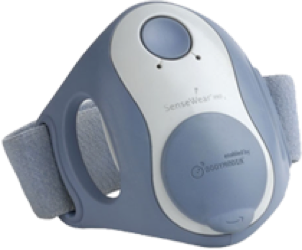 Early BodyMedia multi-sensor armband.